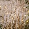 Christmas Icicle Ornament Pendant Christmas Tree Pendant Icicle Drop Bead Curtain for Xmas Wedding Party Decoration 36pcs view 2