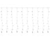 Northlight LED Stars Curtain Christmas Lights - Warm White - 7.5' Clear Wire - 120ct view 1