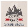 Coeburn Virginia Souvenir 2x3 Inch Fridge Magnet Adventure Awaits Design view 1