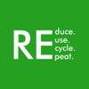 Vinyl Wall Art Decal - Reduce Reuse Recycle Repeat - 13.5" x 25" - Modern Motivational Recycling Quote Sticker for Home School Glass Classroom Work Office Store Shopfront Window Decor (White) view 4