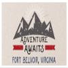 Fort Belvoir Virginia Souvenir 2x3 Inch Fridge Magnet Adventure Awaits Design view 1