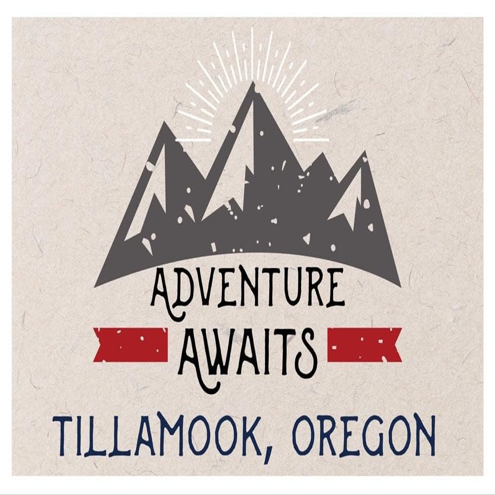 Tillamook Oregon Souvenir 2x3 Inch Fridge Magnet Adventure Awaits Design
