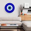 4ArtWorks Blue Evil Eye Wall Decor Hanging Ornament | 19" Diameter | Good Luck Charm | Wall Decor Amulet | Turkish Nazar Bead Decoration | Home Protection and Blessing view 2
