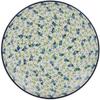 Polmedia Polish Pottery Dinner Plate - Nostalgic Ivy Pattern Handmade in Boleslawiec Poland by Ceramika Artystyczna + Certificate of Authenticity view 2