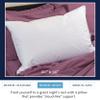 AmeriDown Premier Medium Down and Feather Pillow, Ideal Support for Back Sleepers, Queen Size, White view 2