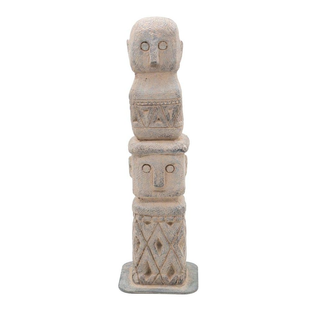 A & B Home Tribe Stacked Totem Decor