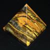 AWAKEN YOUR KUNDALINI Tigers Eye Pyramid 2 Inch Crystal Healing - Birthstone & Chakra Energy view 2
