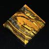 AWAKEN YOUR KUNDALINI Tigers Eye Pyramid 2 Inch Crystal Healing - Birthstone & Chakra Energy view 3