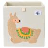 CLCROBD Foldable Animal Cube Storage Bins Fabric Toy Box/Chest/Organizer for Toddler/Kids Nursery, Playroom, 13 inch (Alpaca) view 1