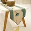 FUFU Table Runners Tea Table Runner,Table Runner Table Mat Coffee Table Cabinet Tablecloth Bed Runner Bed Towel Can be Customized for Wedding Party Holiday Decorations for Kitchen Table view 1