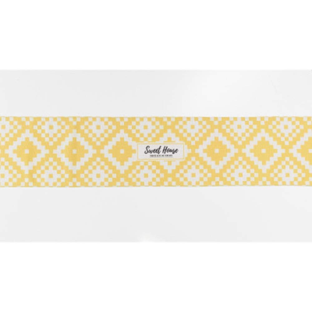 FUFU Table Runners Embroidered Table Runner,Bohemian Strip Tablecloth TV Cabinet Coffee Table Shoe Cabinet Dresser Scarf for Dining Table Home Decorations for Kitchen Table