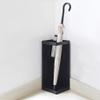 Umbrella Racks WXYZ Umbrella Stand, Creative and Simple Home Entrance Corner Umbrella Bucket, Compartments Can Be Separated to Store Long and Short Umbrellas 50x20x20cm Black and White view 4