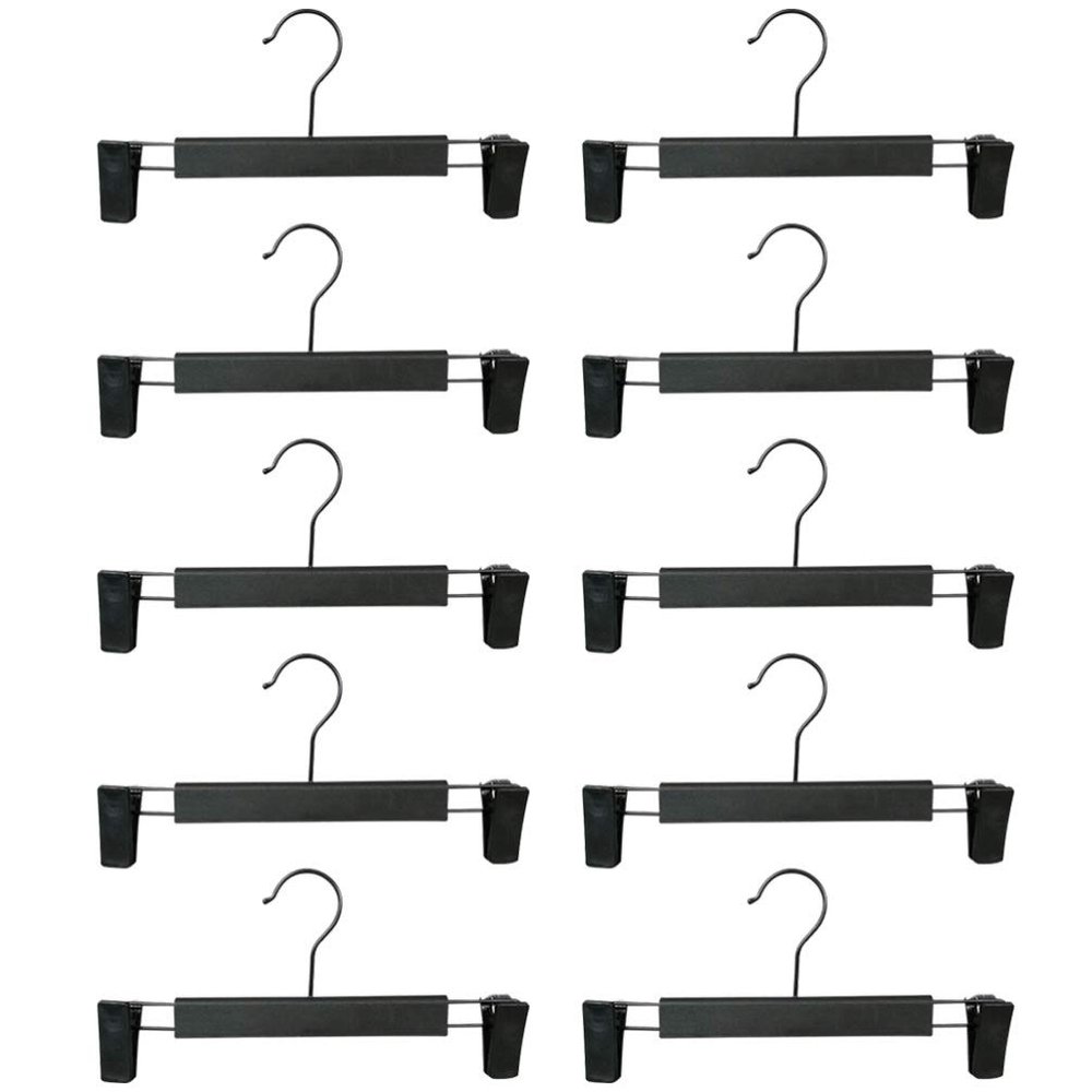 10pcs Adjustable Pants Storage Hangers Non- Clips Retractable Underwear Storage Rack for Space Saving Strong Design