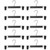 10pcs Adjustable Pants Storage Hangers Non- Clips Retractable Underwear Storage Rack for Space Saving Strong Design view 1