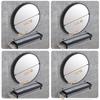 Y&J Round Mirror with Shelf, Wall Mirror Bathroom, Makeup Decorative Mirror, for Bedroom, Living Room, Hallway view 2