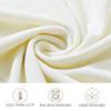 20 Pack Ivory Spandex Folding Chair Covers in Stretch Washable Fabric for Wedding, Party,Holidays,Celebration and Other Special Events view 3