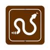 TNND Rattlesnakes Recreation Parks Plaques and Signs Outdoor Aluminum Metal Sign 12X12 Inches view 1