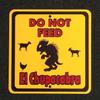 TNND Do Not Feed El Chupacabra Metal Sign. Bigfoot Cryptid Plaques and Signs Outdoor Aluminum Metal Sign 12X12 Inches view 1