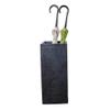 Umbrella Racks AYY Square Umbrella Stand, Free-Standing Imitation Ceramic Umbrella Holder, Long and Short Umbrella Storage Rack for Entrance Corridor, Dark Gray, 23.5x23.5x55.5cm view 1