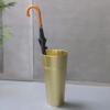 Umbrella Racks AYY Golden Metal Umbrella Stand, Multifunctional Umbrella Holder Storage Bin Trash Can for Home Cafes and Offices, Waterproof, Rustproof and Easy to Clean, 22x47cm view 3