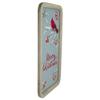 25.5" Wood Framed Blue and Red Merry Christmas Wall Decor with Red Cardinal view 4