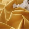 F.Y.Dreams 100% Washed Cotton Duvet Cover for Weighted Blanket 80x87 inches with 16 Ties, Zipper on Long Side/Yellow/Just Duvet Cover view 2