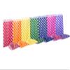 14 Plastic Sweet Jars, 7 Styles, 2 Tongs and 50 Bags. Ideal for Party, Wedding, Sweet Table, Candy Buffet (Rainbow Polka Dot Mix) view 3