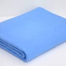 Drops Golden Sikh Turban Cotton Full Voile Patka Pagri Dastar Fabric Light Blue 6 Meter