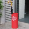 Umbrella Racks WXYZ Red Wrought Iron Umbrella Stand, Japanese Fashion Household Umbrella Bucket Waterproof and Rustproof, Multifunctional Umbrella Storage Rack 22x47cm view 4