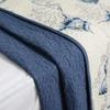Brandream 5-Piece Seashell Beach Bedding Quilt Set Nautical Beach Bedspread Coverlet Set King Size view 3
