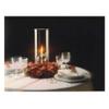 Adsled Clear Glass Oil Light Borosilicate Includes Bliss Suspended Hurricane Candle Holder Sleeve Paraffin Lamp 22CM view 2