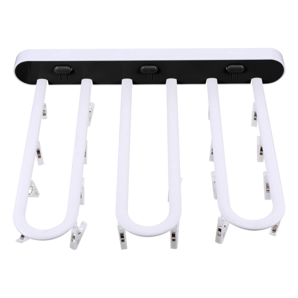1pc Socks Drying Rack Multifunctional Household Clothes Hanger for Towel Scarf and Items Easy to Install Design