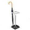 Umbrella Racks WXYZ Creative Fashion Umbrella Stand, Wrought Iron Craft Waterproof and Rust-Proof Umbrella Bucket, Floor-Standing Home Hotel Storage Rack 20x20x60cm Silver Red (Color : Silver) view 1
