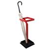 Umbrella Racks WXYZ Creative Fashion Umbrella Stand, Wrought Iron Craft Waterproof and Rust-Proof Umbrella Bucket, Floor-Standing Home Hotel Storage Rack 20x20x60cm Silver Red (Color : Red) view 1