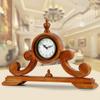 CLOCKZHJI Table Clock Mantle Desk Clock,Mute,Desk Decoration Clock Living Room Mantel Clock Office view 2