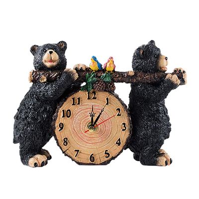 CLOCKZHJI Table Clock Mantle Desk Clock,Mute,Desk Decoration Clock Living Room Mantel Clock Office 18 27cm (Color : C)