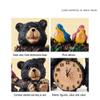 CLOCKZHJI Table Clock Mantle Desk Clock,Mute,Desk Decoration Clock Living Room Mantel Clock Office 18  27cm (Color : C) view 4
