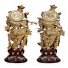 AONA Brass Pair of Radha Krishna - Big Size - Brass Radha Krishna Kishan Murti Idol Statue Sculpture (29") (Big Radha Krishna) (Black) view 4