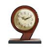 CLOCKZHJI Table Clock Mantle Desk Clock,Mute,Desk Decoration Clock Living Room Mantel Clock Office view 1