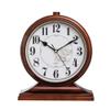 CLOCKZHJI Table Clock Mantle Desk Clock,Mute,Desk Decoration Clock Living Room Mantel Clock Office (Color : Black-a) view 1