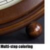 CLOCKZHJI Table Clock Mantle Desk Clock,Mute,Desk Decoration Clock Living Room Mantel Clock Office view 2