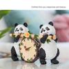 CLOCKZHJI Table Clock Mantle Desk Clock,Mute,Desk Decoration Clock Living Room Mantel Clock Office 18  27cm (Color : B) view 2