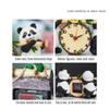 CLOCKZHJI Table Clock Mantle Desk Clock,Mute,Desk Decoration Clock Living Room Mantel Clock Office 18  27cm (Color : B) view 4