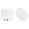 Nesco FD-1018A Gardenmaster Pro Food Dehydrator, for Jerky and Snacks, White & NESCO LM-2-6 Round Plastic Mesh 13 1/2" Clean-A-Screens, for Dehydrators, 2 Pack view 1