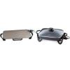 Presto 22-inch Ceramic Electric Griddle (07062) and 16-Inch Electric Skillet (06852) Bundle view 1