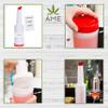 AME D'ESSENCE (6-PC-1Qt) Red Store N Pour Spout Bottle Containers Flow-N-Stow Fruit Juice & Liquor Bar Pour Bottles view 3