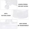 1Pc mini mini microwave Micro-wave oven tent display cover round cake pans round tray Glass Cover fruit Acrylic Candle snack dessert cake cover desk food protector covers view 4