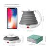110V 555ML Ultrathin Travel Foldable Electric Kettle with Separable Power Cord and Handle, Boil Dry Protection, Food Grade Silicone view 4