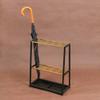 Umbrella Racks WXYZ Umbrella Stand with Black Gold Frame, Waterproof and Rustproof Hotel Office Business Large Capacity Umbrella Storage Rack, Detachable 41.5x12x52cm view 4