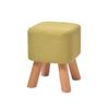 FINDYU Footrest, Sturdy Compact Footstool Living Room Small Bench Nordic Style Ergonomics Change Shoes Rest Seat (Color : Green, Size : S) view 1